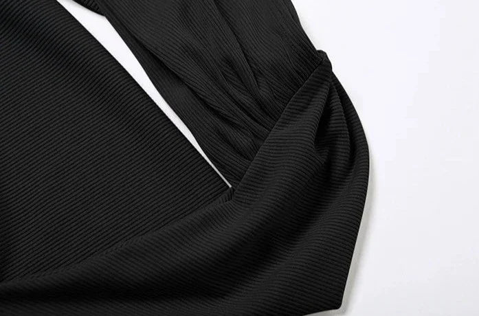 Backless Halter Slit Evening Dress