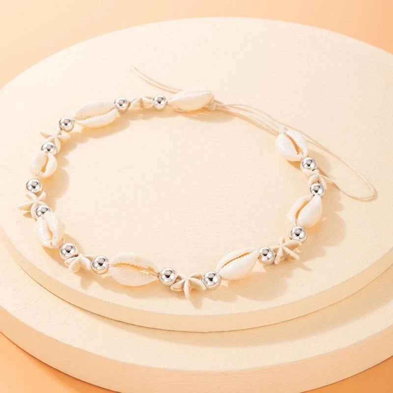 Natural Shell Choker Necklace