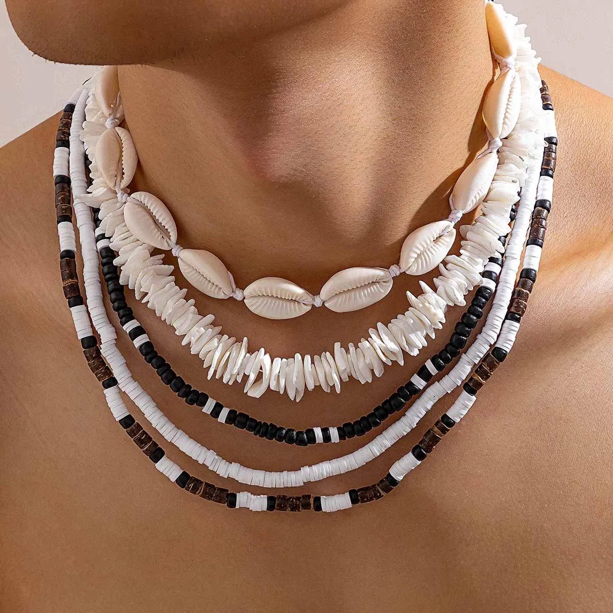 Bohemian-Style Beaded Necklace