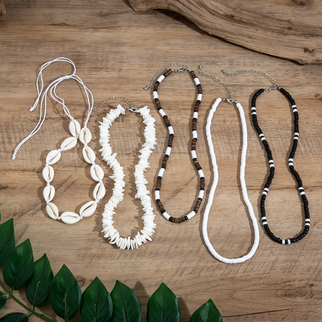 Bohemian-Style Beaded Necklace