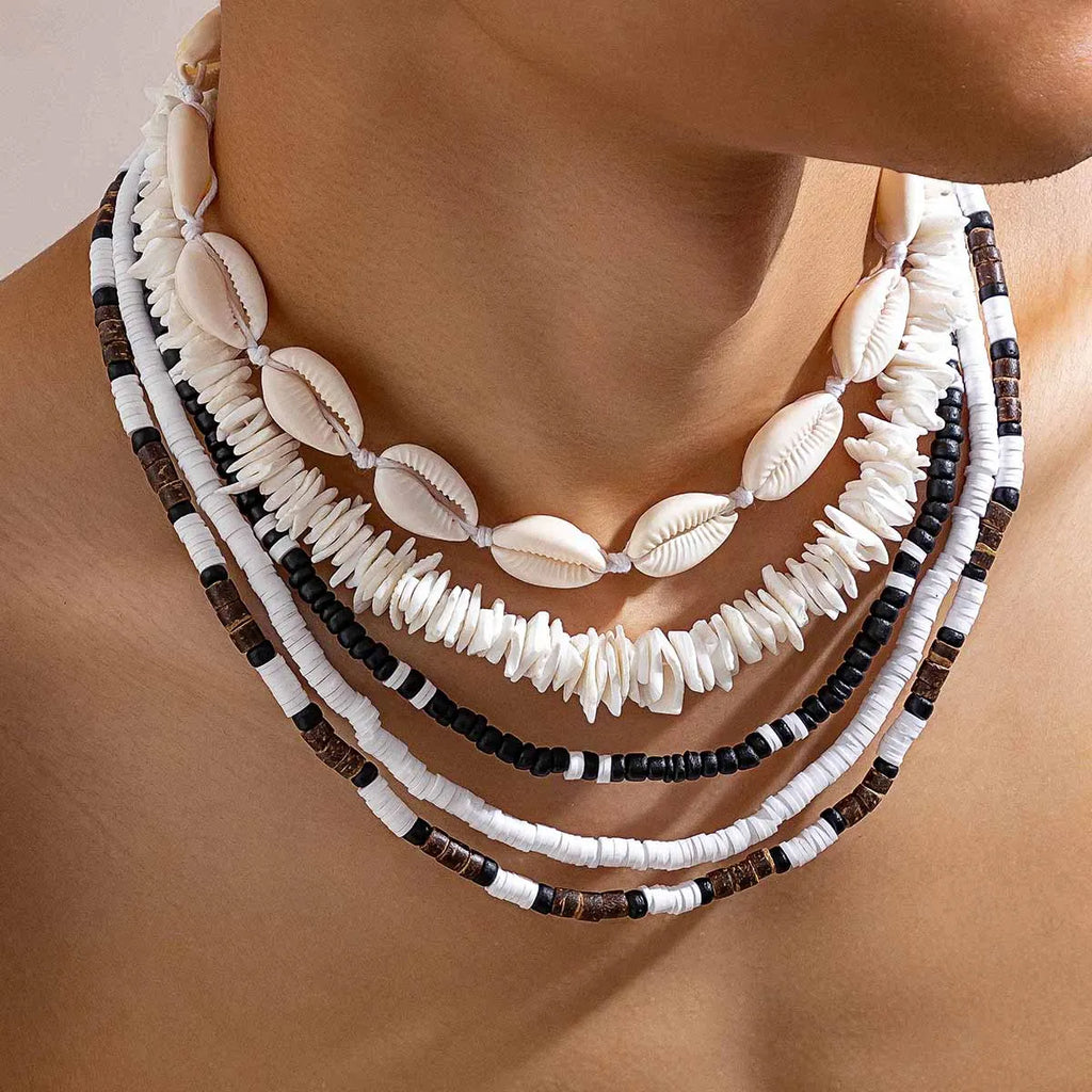 Bohemian-Style Beaded Necklace