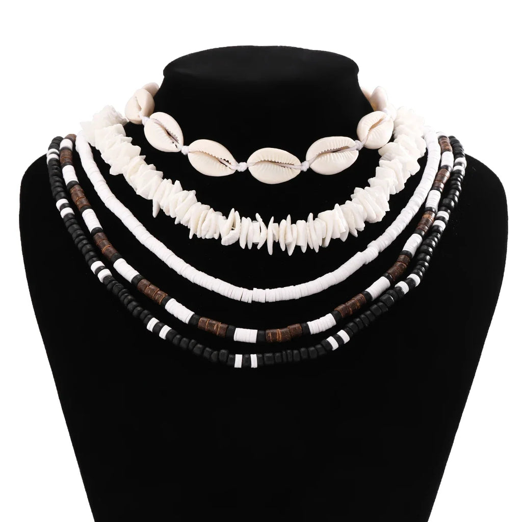 Bohemian-Style Beaded Necklace
