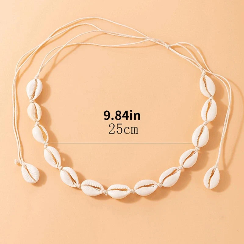 Natural Shell Choker Necklace
