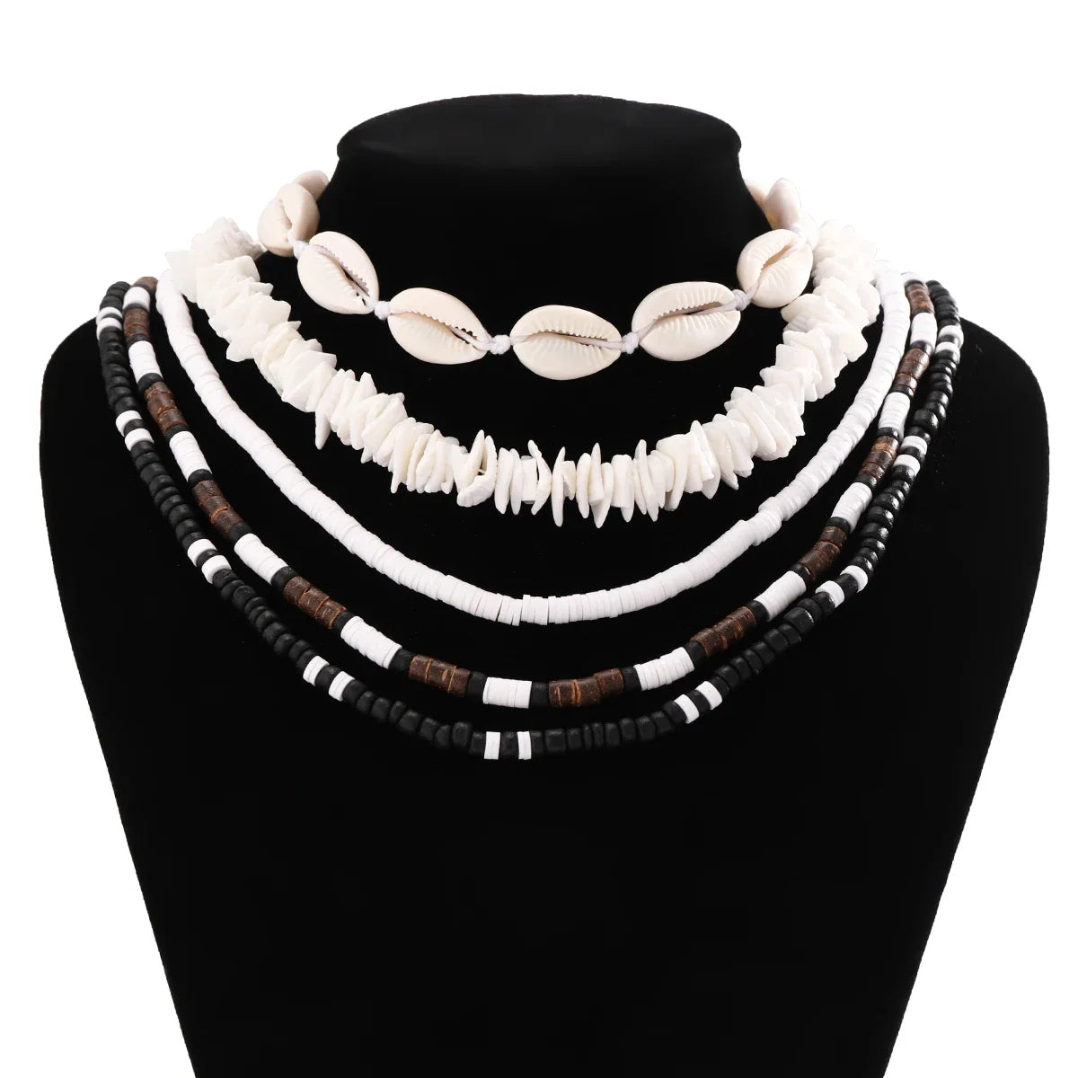 Bohemian-Style Beaded Necklace