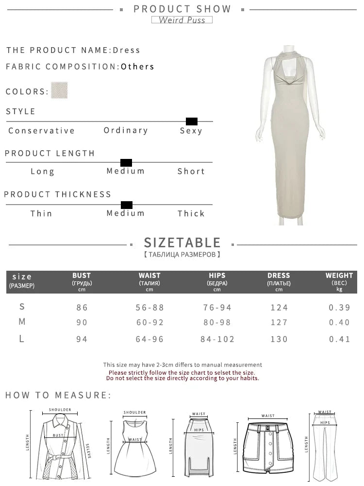 Backless Halter Slit Evening Dress