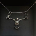 Halloween Skull Pendant Necklace