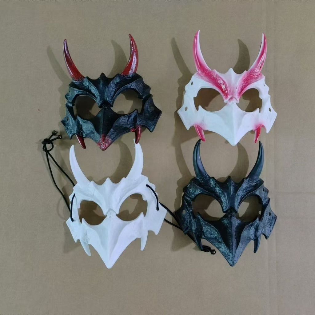 Halloween Tiger Half-Face Masks