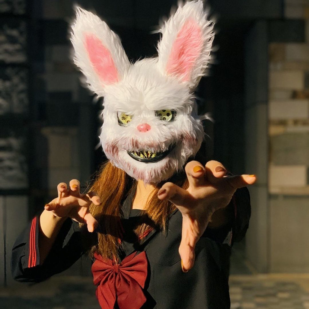 Halloween Rabbit & Bear Masks