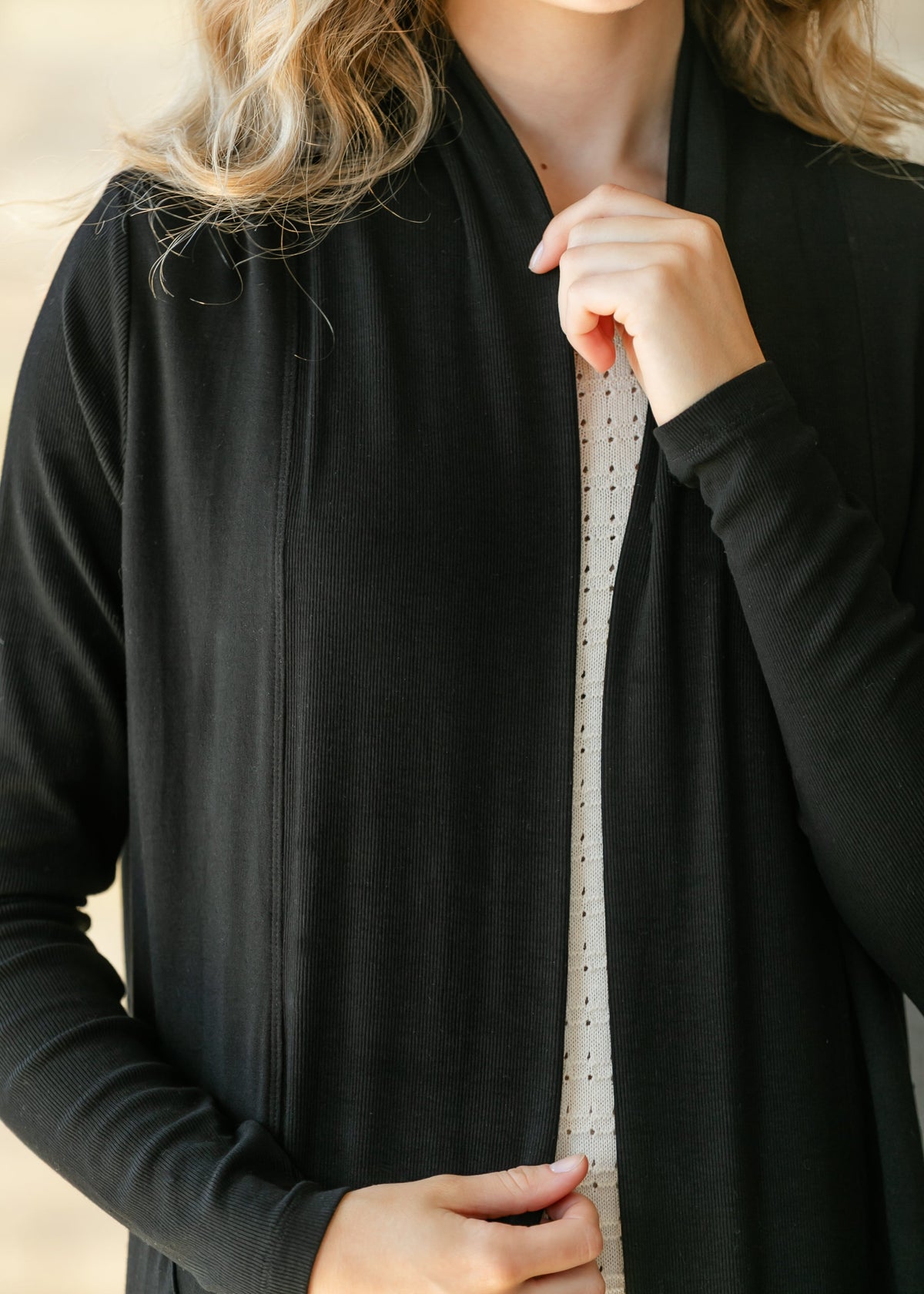 Kylin Open Front Cardigan