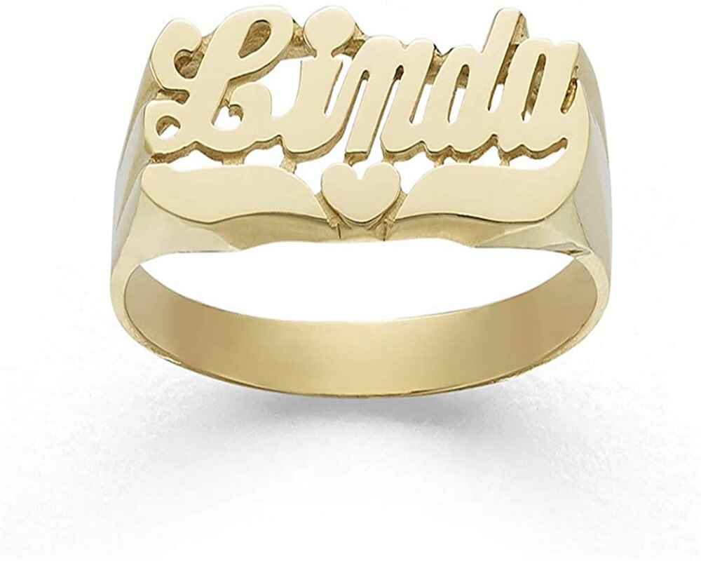 Personalized Name Ring