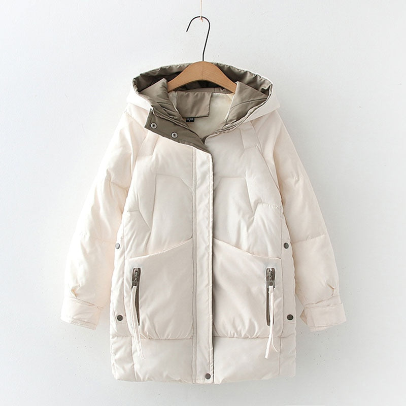 Hooded Padded Winter Coat