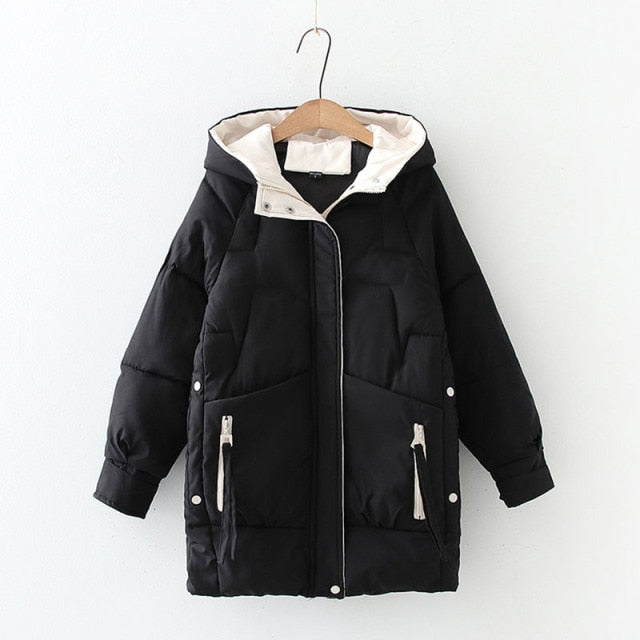 Hooded Padded Winter Coat