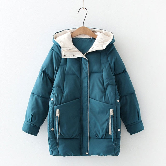 Hooded Padded Winter Coat