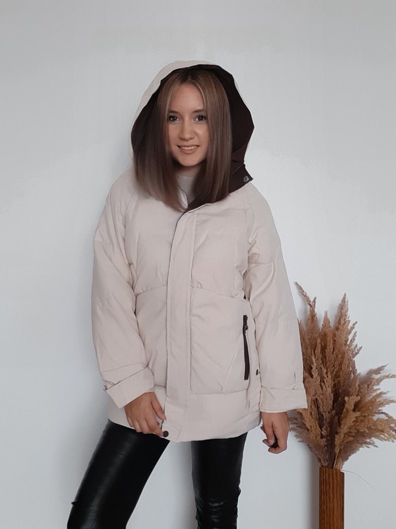 Hooded Padded Winter Coat