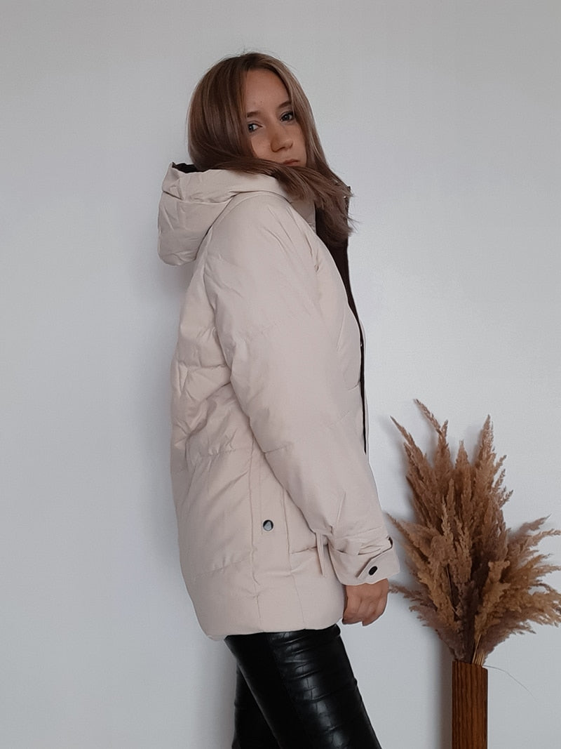 Hooded Padded Winter Coat