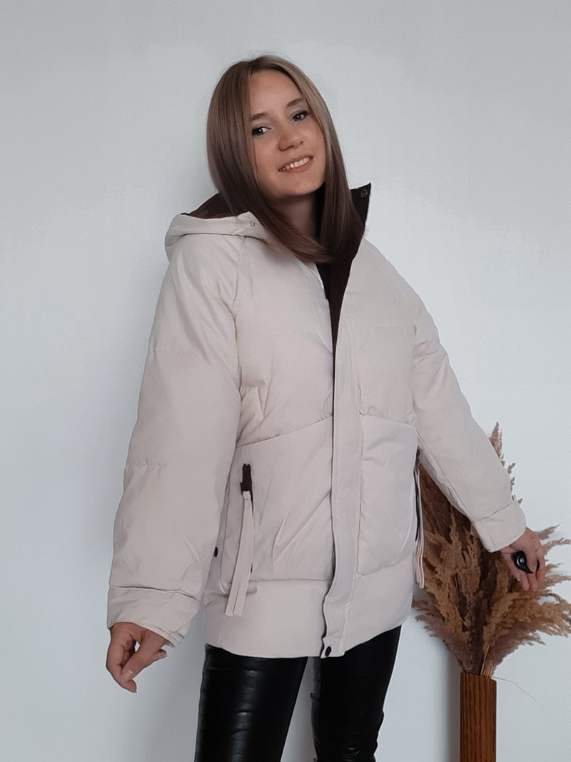 Hooded Padded Winter Coat