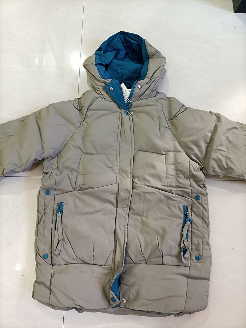 Hooded Padded Winter Coat
